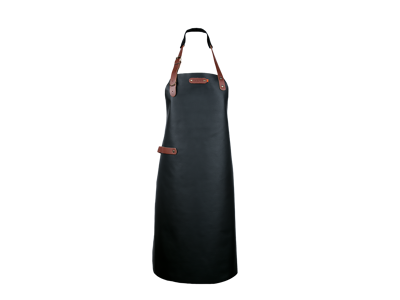 Leather apron Xapron black