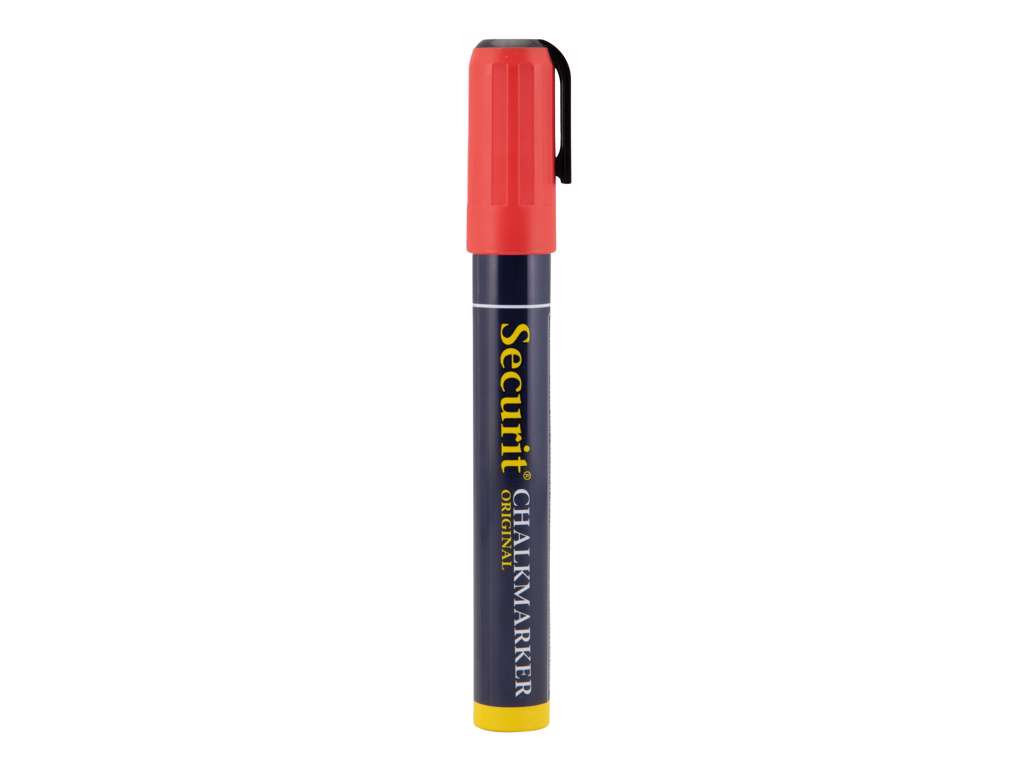 Securit kridtmarker 2-6mm rød