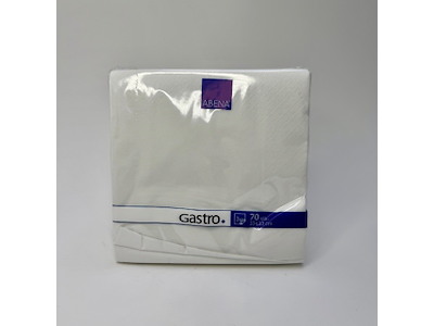 Napkins 33x33cm white 3-layers (1680 pieces)