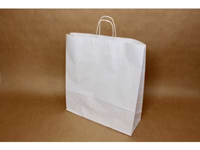 Bærepose hvid 44L - 45x15x49 cm 110g