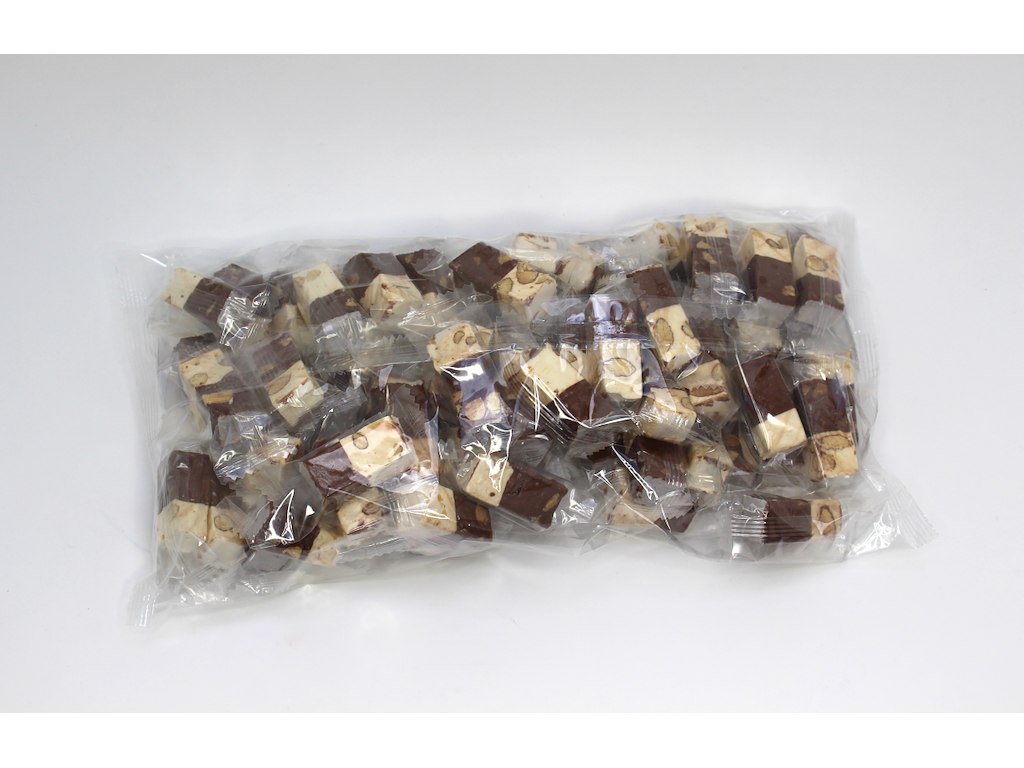 Fransk nougat duo med cacao 1 kg