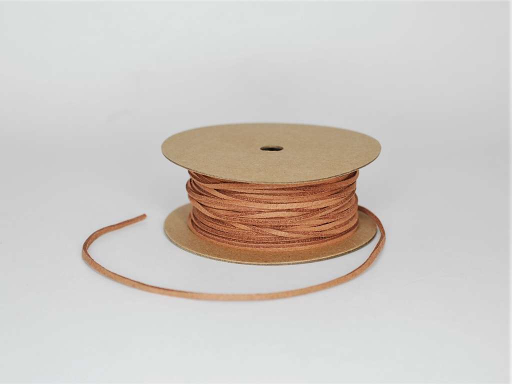 Brown leather cord 30m