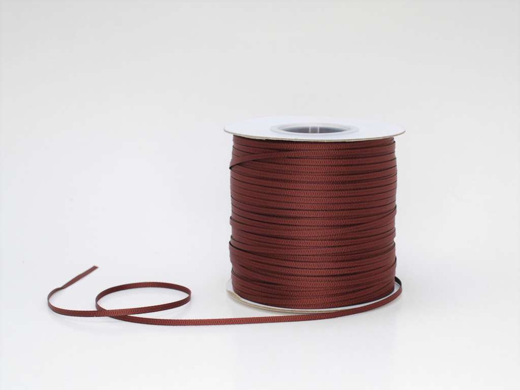 Silkebånd 3mm x 320 meter cappuchino
