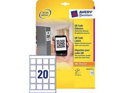 Avery labels QR L7121-25