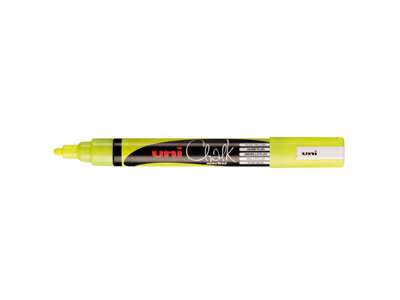 Uni Chalkmarker PWE-3M Flu.Gul