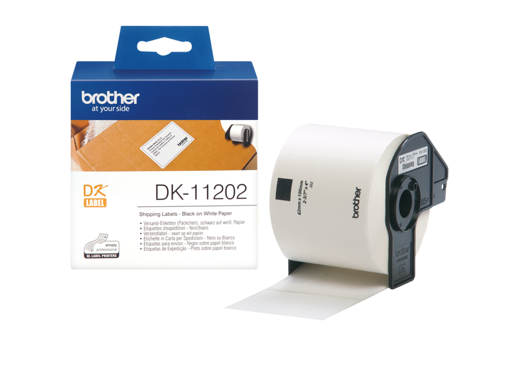  Brother DK-11202  fragtlabels