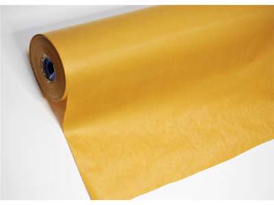 Floral paper mustard yellow 75cm