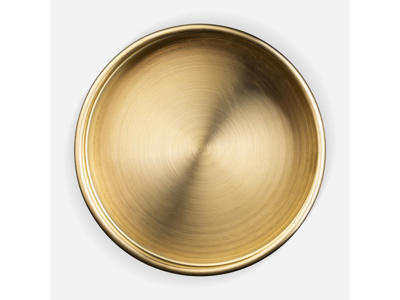 Messingfad Rundt Ø10 x 3,2cm