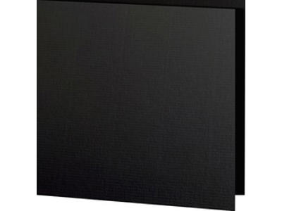 Dual card,160x160mm, black