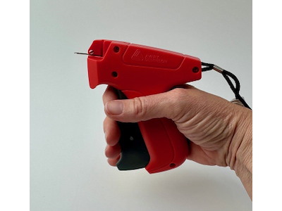 Dennison tekstilpistol Fine fabrik Mark III 10312 rød