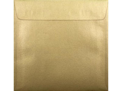 Square Envelopes 5-Pack 110g Gold
