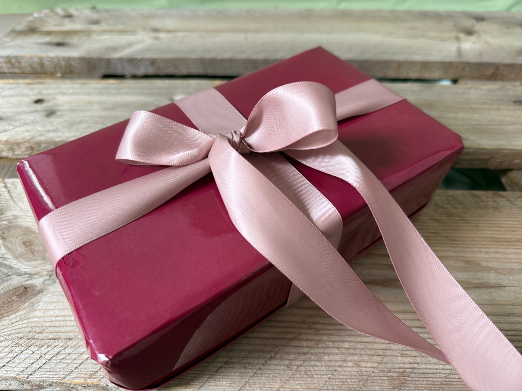 Silk ribbon cameo 25mm smooth