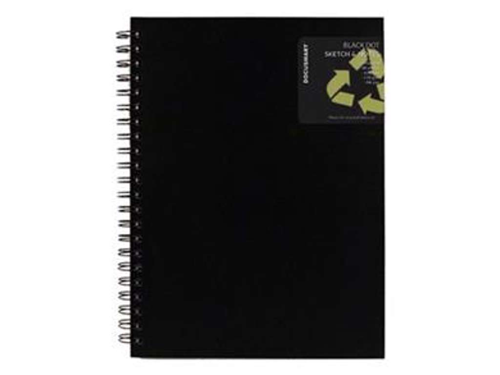 Sketchpad A4 - Acid-free, white, 110g, 60 sheets