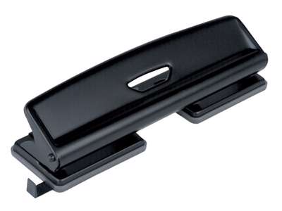 Hole puncher for 4 holes black