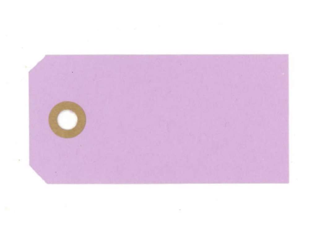 Manilla tags 92 4x8cm light purple