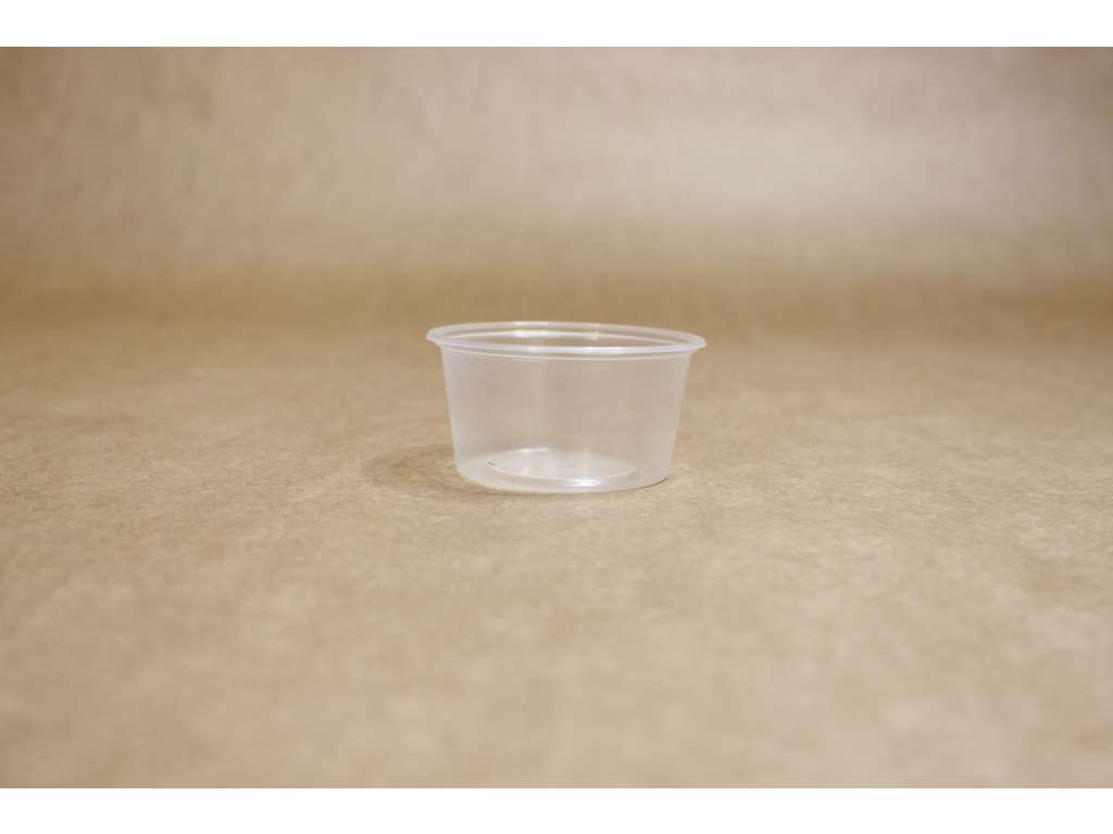 Dressing cup 80ml - Ø72x35 mm PP