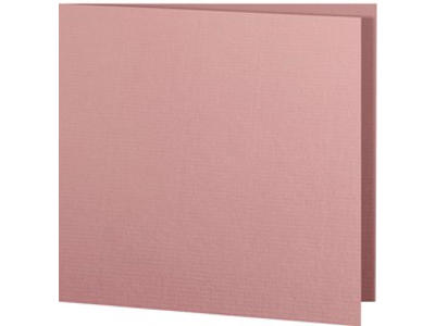 Dual card,160x160mm, old rose