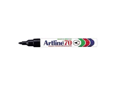 Artline 70 marker sort 1,5 mm.