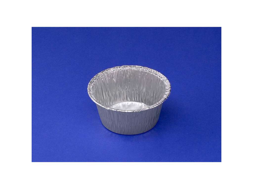 Aluform, rund, med rullekant 115 ml 7112  