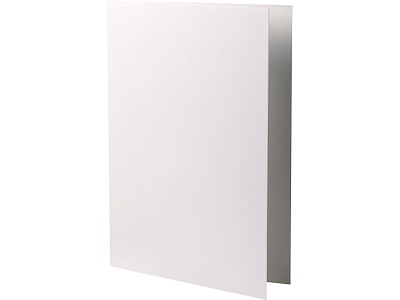 Dobbeltkort A5, 220g Hvid