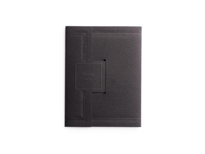 Bonomslag 10x13cm Sort