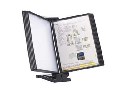 Registersystem A4 QuickFind gr.modul antracit t/10 lommer