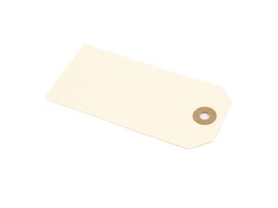 Manilla tags natural A3 5x10cm (23661-2)