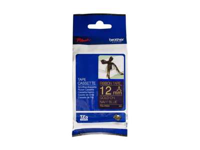 BROTHER  12mm gold on navyblue