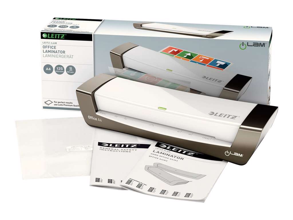 Leitz Laminating machine iLAM Office A4 silver