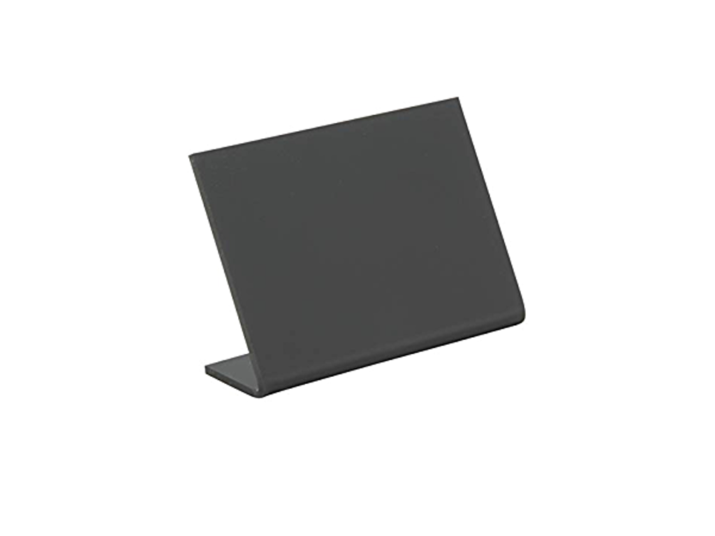 Price tag L-shaped in A8 7x7.5x3.5cm 5 pcs. per package