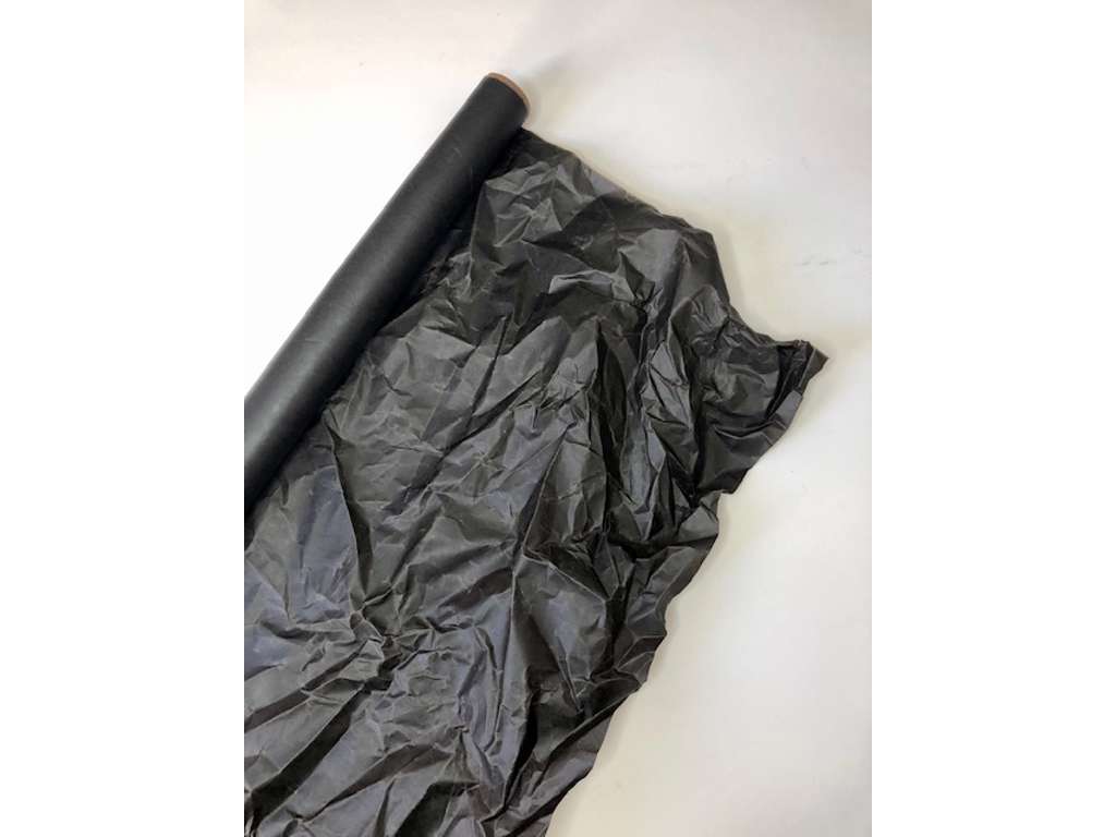Voxpapir sort 70cm x 5m