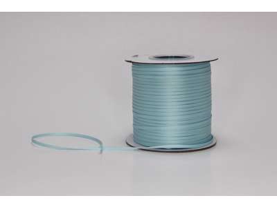 Silkebånd 3mm x 320 meter lyseblå