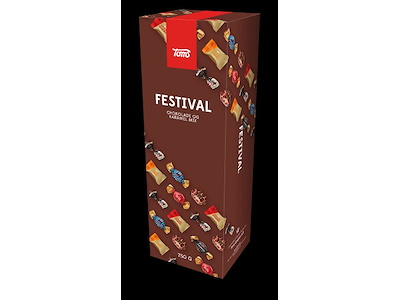 Toms Festival Chokolade 750 gr.