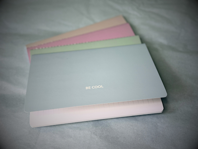 Notesbog A5 Pastel blå