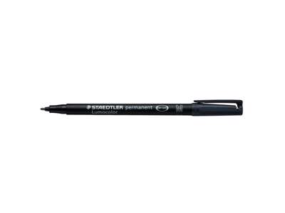 OHP-pen Lumocolor sort M 317-9,  0,8-1mm permanent