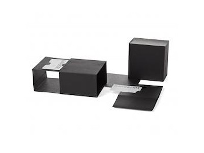 Gift card box black 11X11X7 cm. 10 pcs/pk.