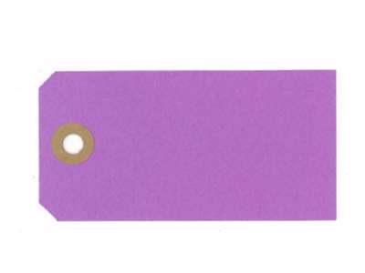 Manilla tags 91 3x6cm m.purple