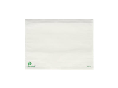 Følgeseddelslommer Papir Docustick Green C5 uden tryk
