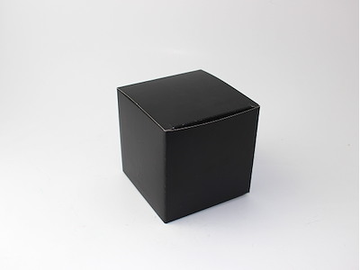 Gift box 10x10x10 cm black