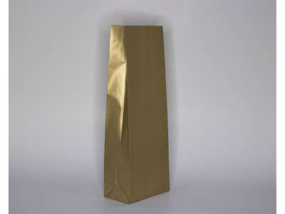 Kaffepose - Tepose guld 1 kg pakke med 100 stk.