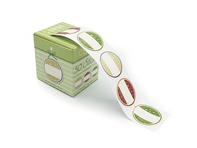 Avery 56829 Juleetiketter, ø38mm