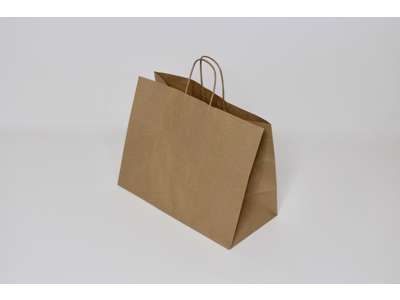 Blomsterbæreposer brune 35x17x27 cm. 80g