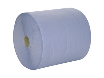 Værkstedsrulle blå 36cmx360m 2-lags