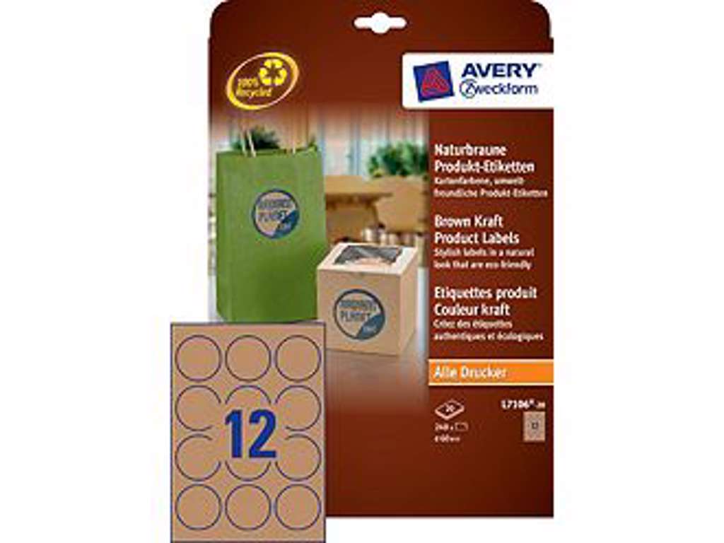 Avery labels L7106-20