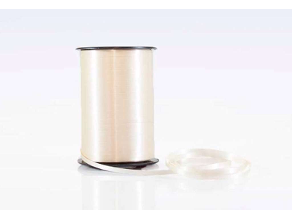 Gift ribbon poly 10 mm -Beige