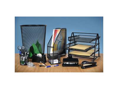 Papirkurv tråd sort 