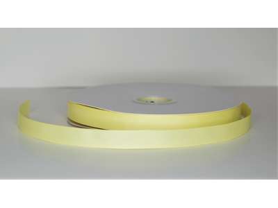 Silkebånd 16mm rillet Baby maize