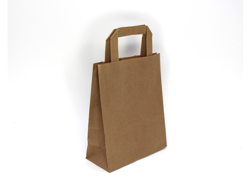Bæreposer 6L Brun - 180x80x220 mm. 70g