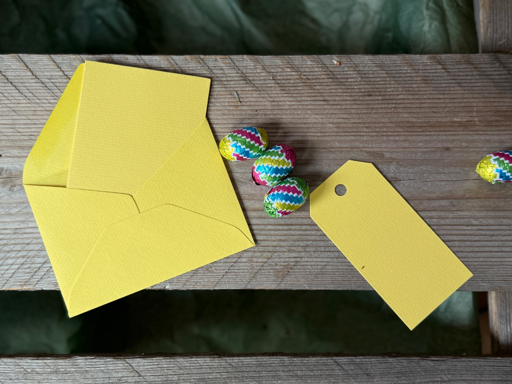 Manilla Tags 110g- 10 stk Gul 48×96 mm