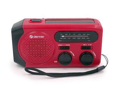 Nødradio DENVER SCR-2010 FM/AM 